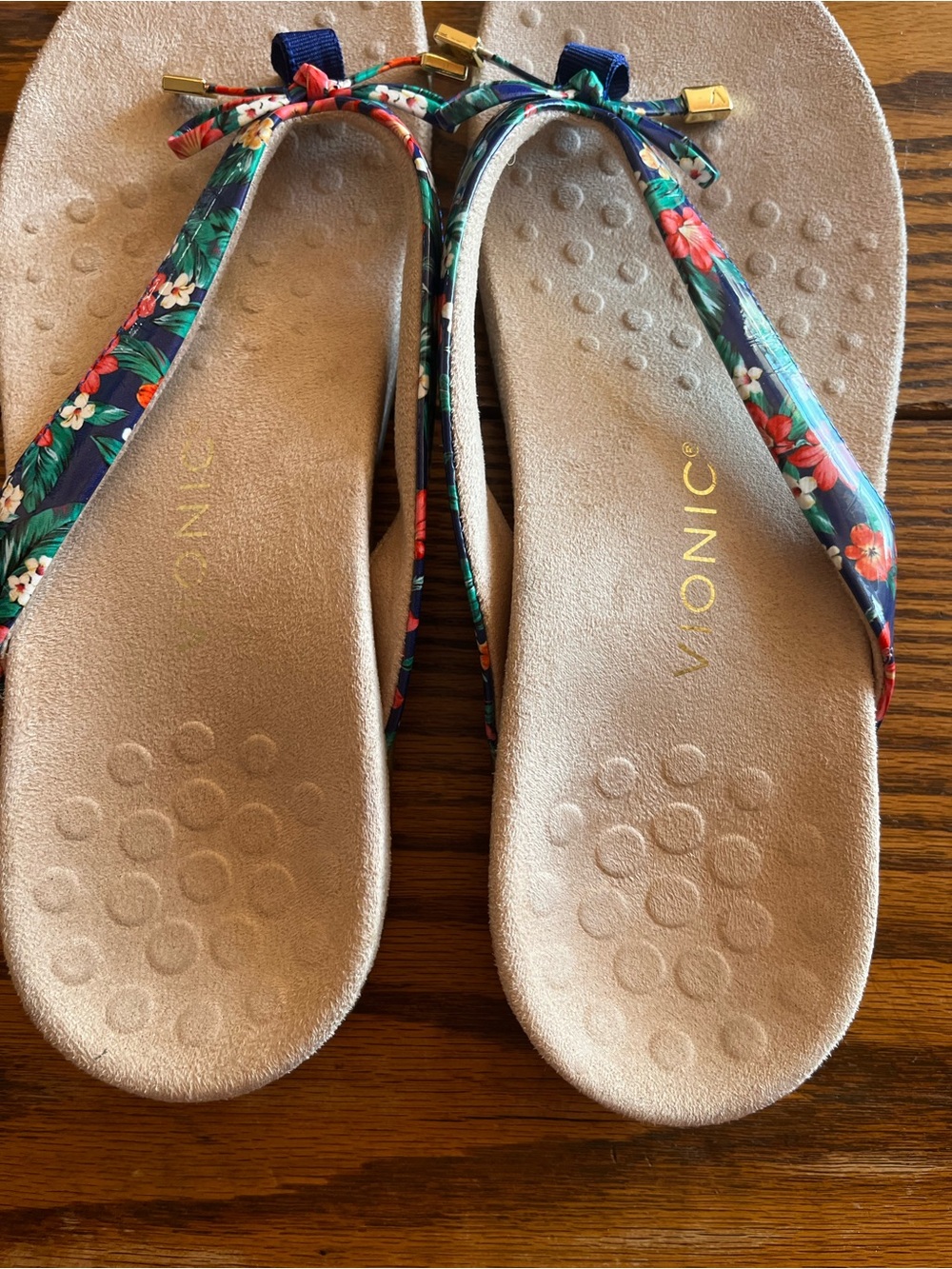 Vionic Woman's Rest Bella Orthotic Summer Beach Vacation Sandals Sz 10 - Picture 3 of 6
